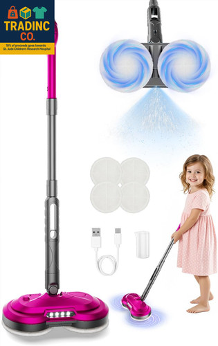 Kids electric spin mop toy - kids,