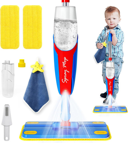 Kids mop cleaning toy set - kids,