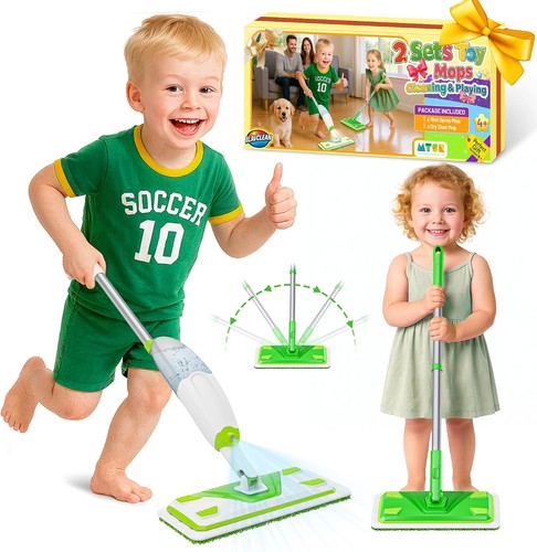 Set toy mop for kids - mop,