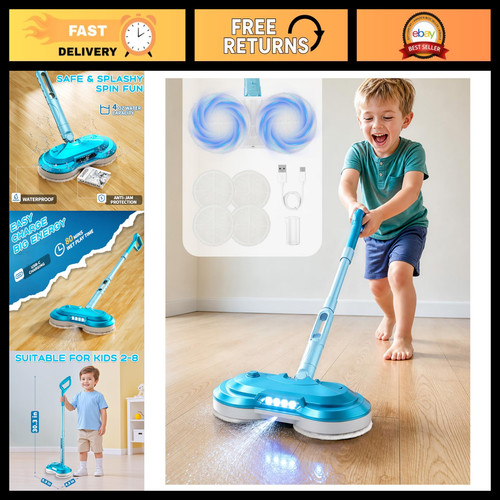Rechargeable electric mop toy - mop,