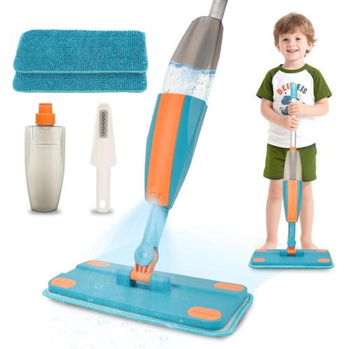 Kids spray mop - mop, working