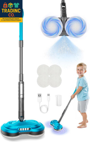 Kids toy electric spin - toy, mop