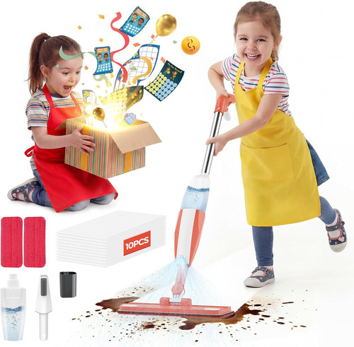 Kids spray mop chores - -, chart