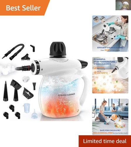 Portable 1050w steam cleaner - portable,