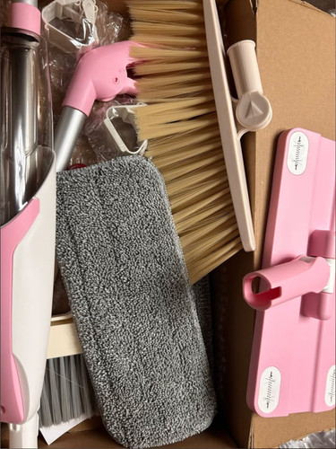 Kids spray mop pink - spray, real