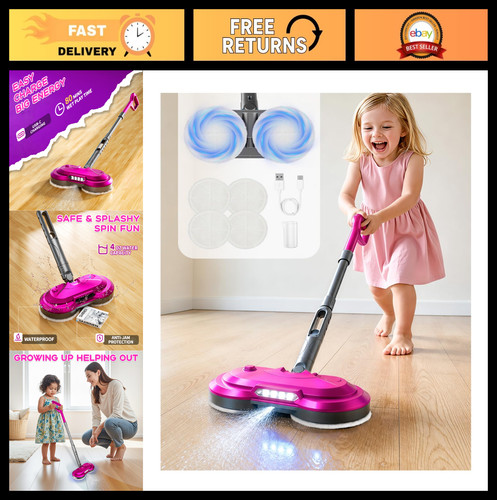 Rechargeable electric mop toy - rechargeable,