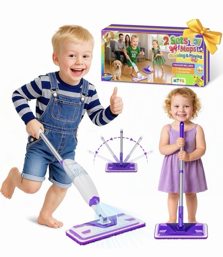 Set toy mop for kids - toy,