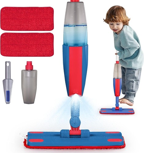 Kids spray mop with sprayer - kids, +
