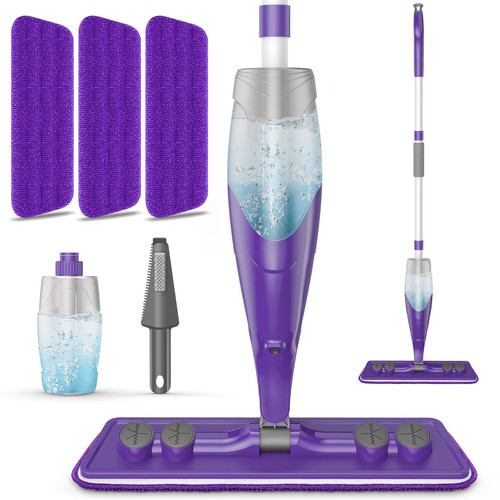 Water spray mop